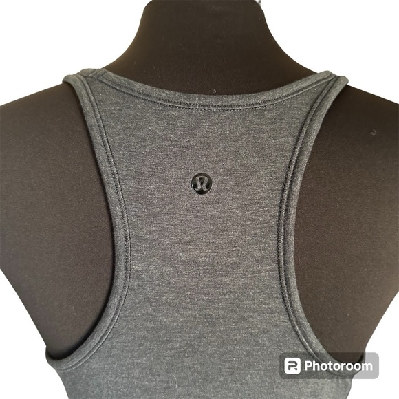 Lululemon Refresh II Heathered Dark Grey Maxi Dress - Picture 10 of 12